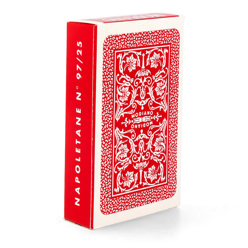 MODIANO Spielkarten NAPOLETANE 150&deg; anniversario - rot