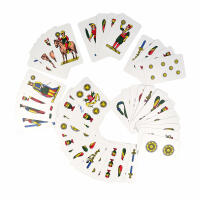 MODIANO Spielkarten NAPOLETANE 150° anniversario - rot