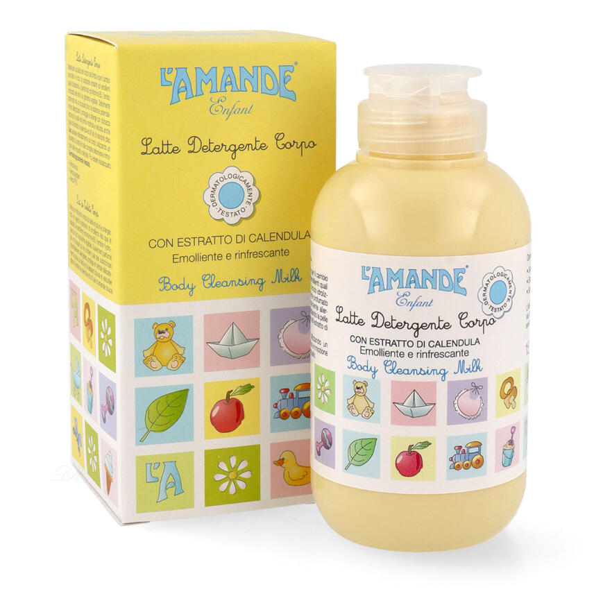 LAmande Enfant Sanfte Kinder Reinigungsmilch f&uuml;r den K&ouml;rper 150 ml