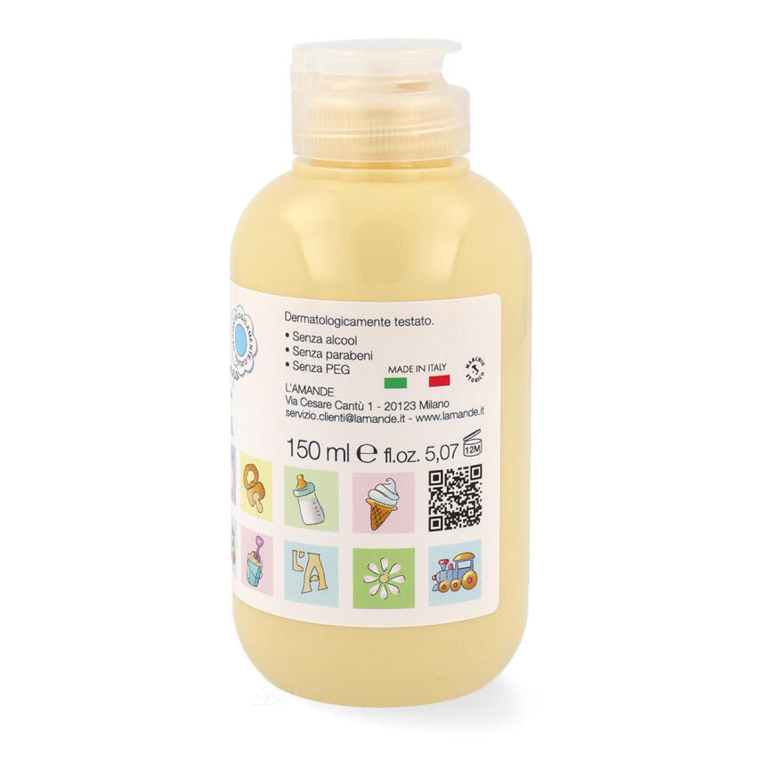 LAmande Enfant Sanfte Kinder Reinigungsmilch f&uuml;r den K&ouml;rper 150 ml