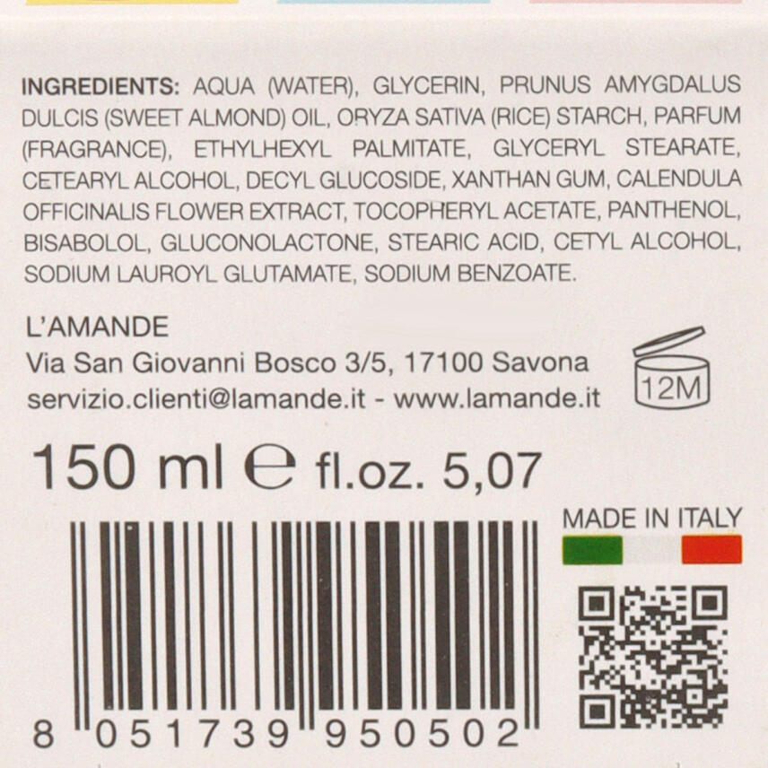 LAmande Enfant Sanfte Kinder Reinigungsmilch f&uuml;r den K&ouml;rper 150 ml