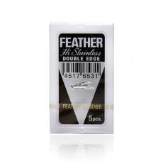 Feather Hi-Stainless Double Edge Rasierklingen Packungsinhalt 5 St&uuml;ck