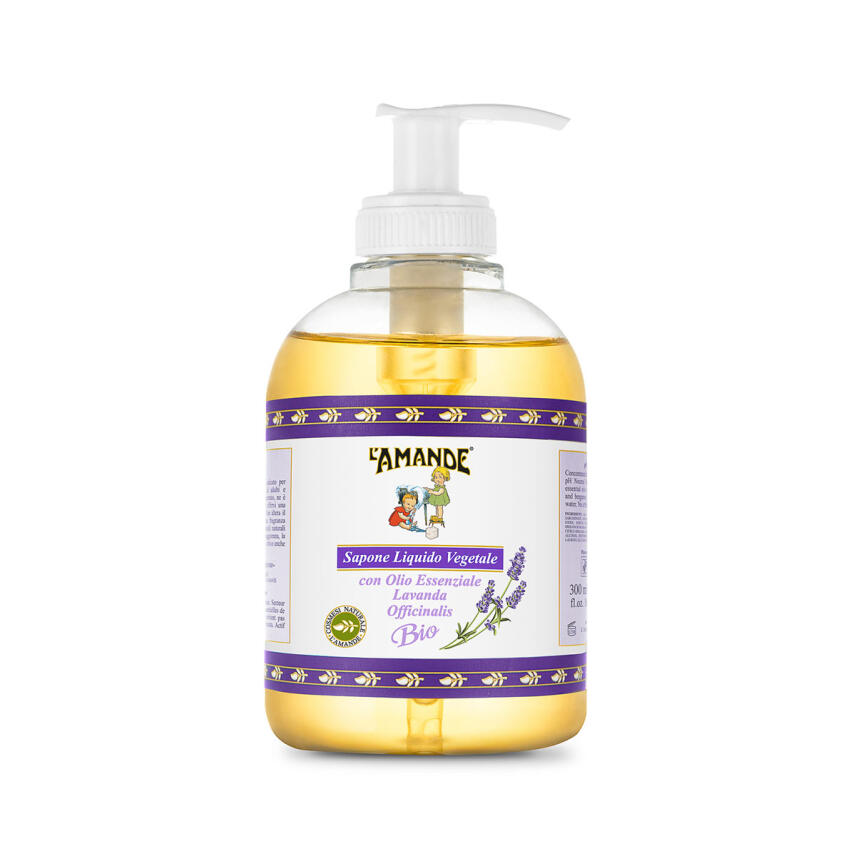 LAmande Marseille Bio Lavendel Fl&uuml;ssigseife 300 ml