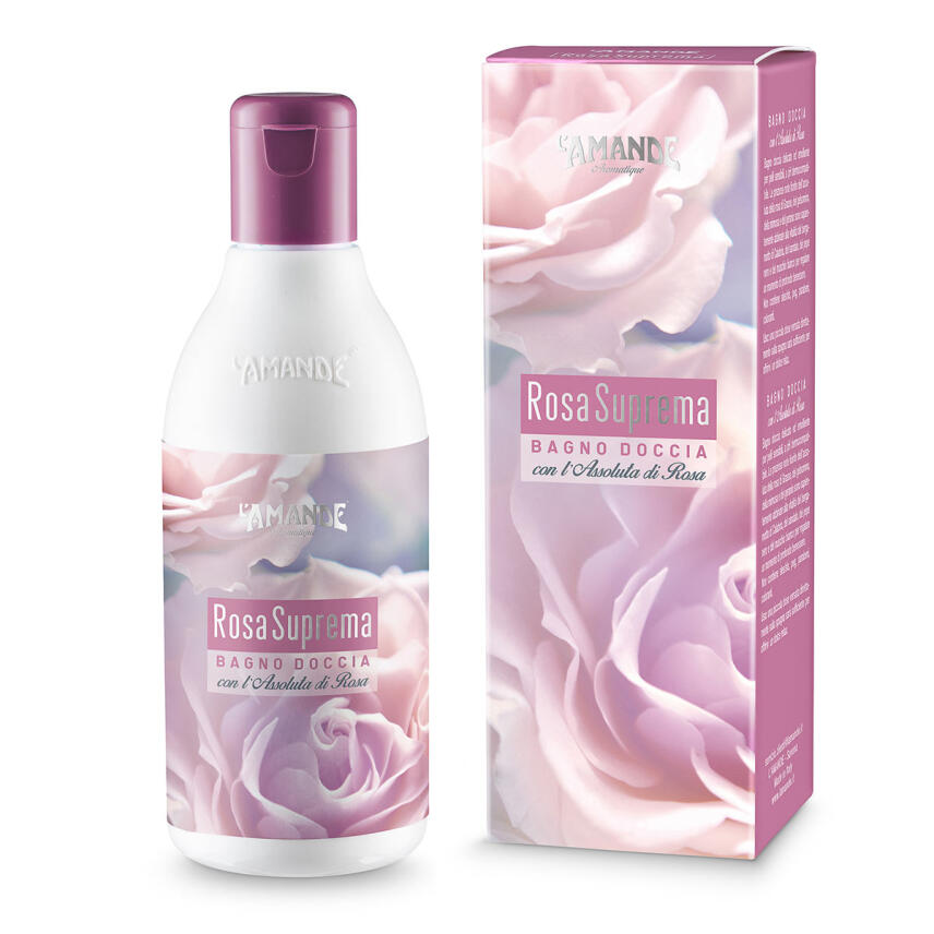 LAmande Rosa Suprema Bade und Duschgel 250 ml