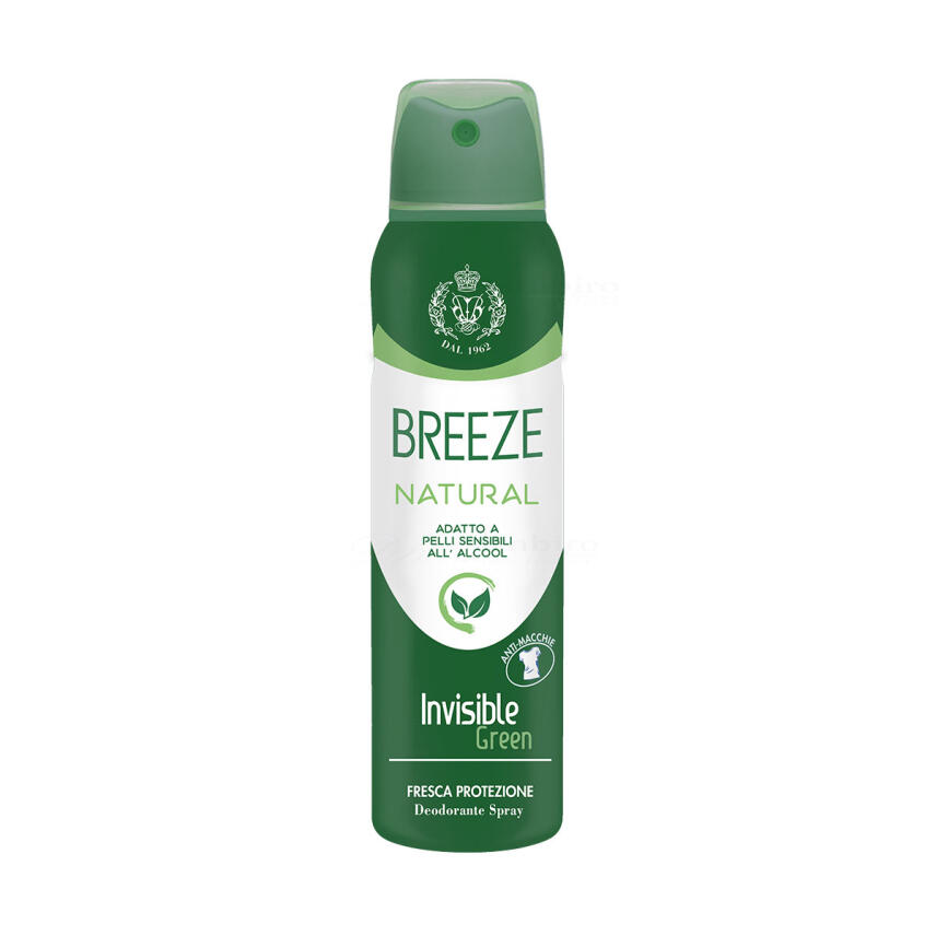 Breeze Natural Essence Invisible Fresh Deo 150 ml ohne Alkohol