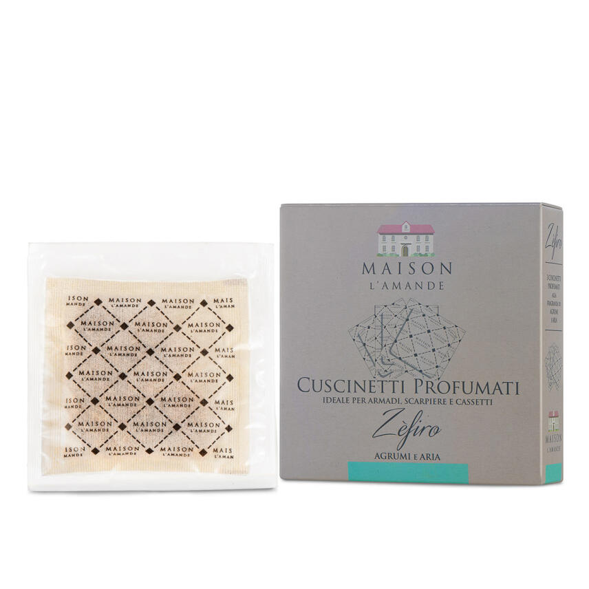 LAmande Maison Linea Z&egrave;firo Agrumi e Aria Duftkissen 3 St&uuml;ck