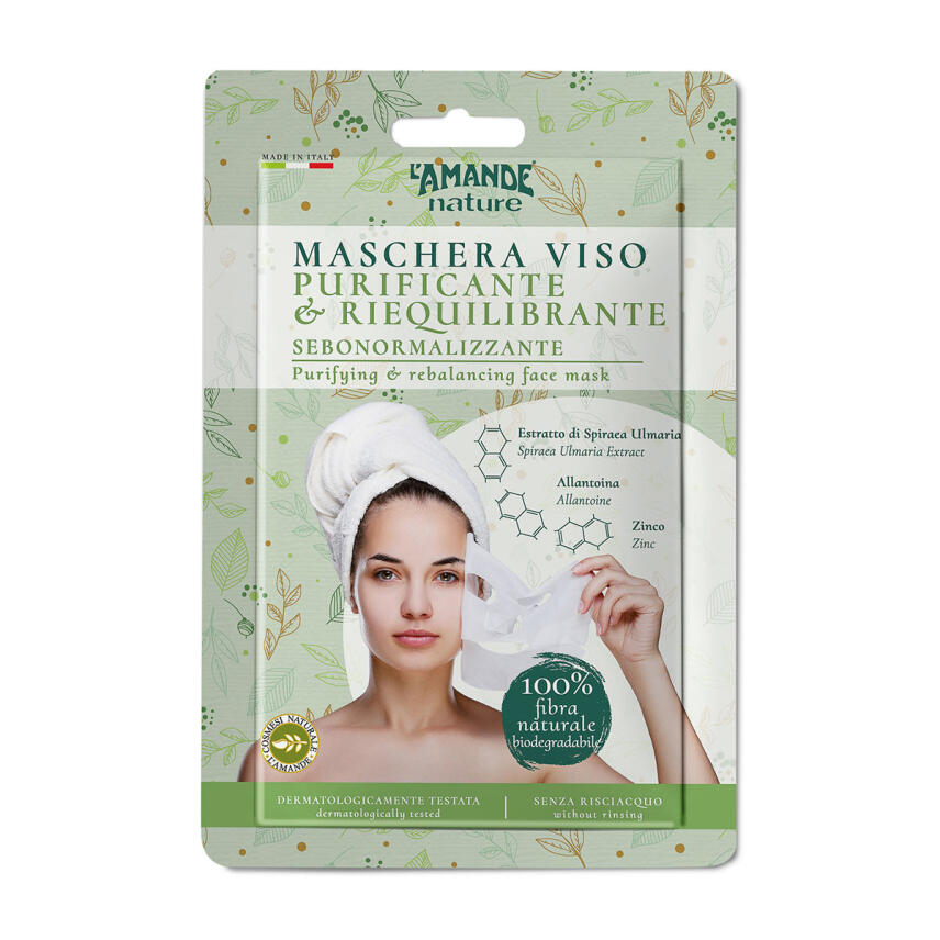 LAmande Tuch Gesichtsmaske Reinigend 1 st&uuml;ck