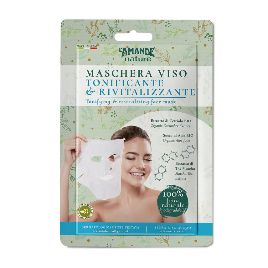 LAmande Tuch Gesichtsmaske Tonisierend 1 st&uuml;ck