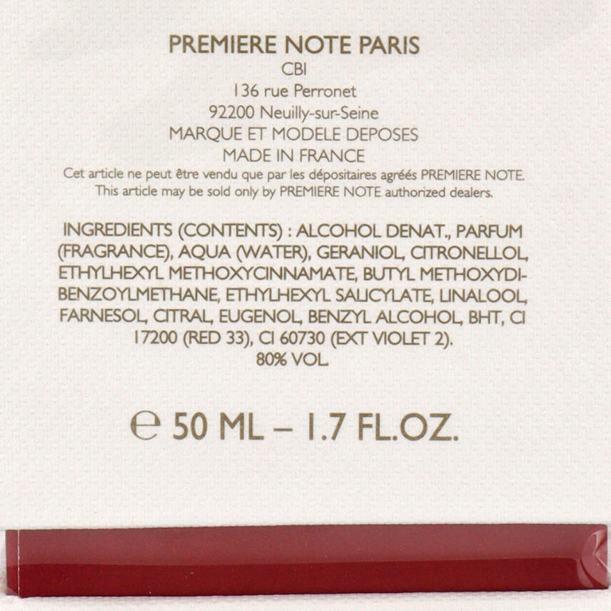 Premiere Note Paris Rosa Damas Eau de Parfum 50 ml