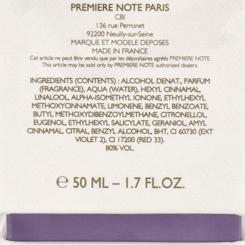 Premiere Note Paris Lys Toscana Eau de Parfum 50 ml