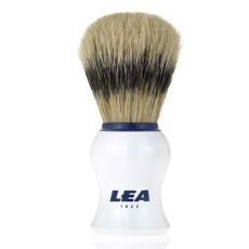 LEA Pure Bristle white handle Shave Brush