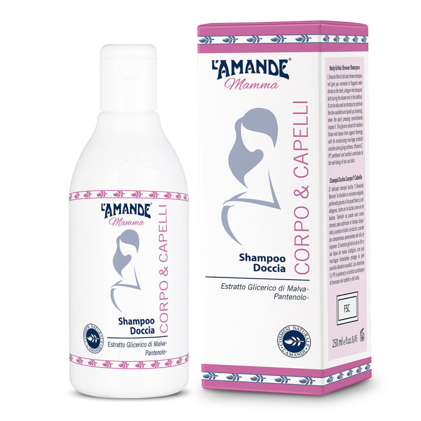 LAmande Mamma Malve Bio Shampoo &amp; Duschgel 250 ml