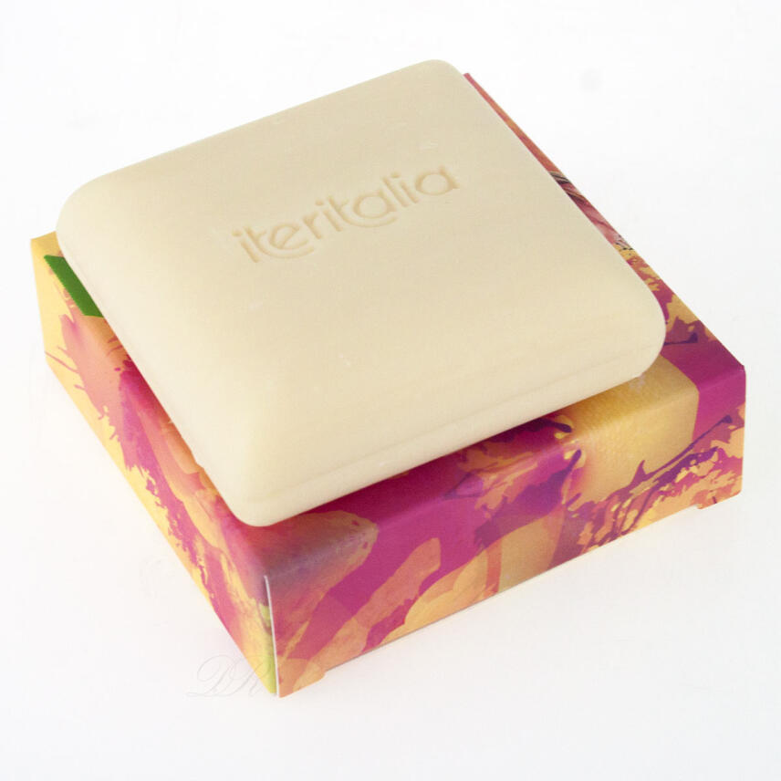 Iteritalia milde Seife ohne Palm&ouml;l Caprifoglio Amaryllis 100 g