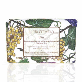 Iteritalia Il Fruttario Grape Seed Oil Soap 150 g / 5.3 oz.