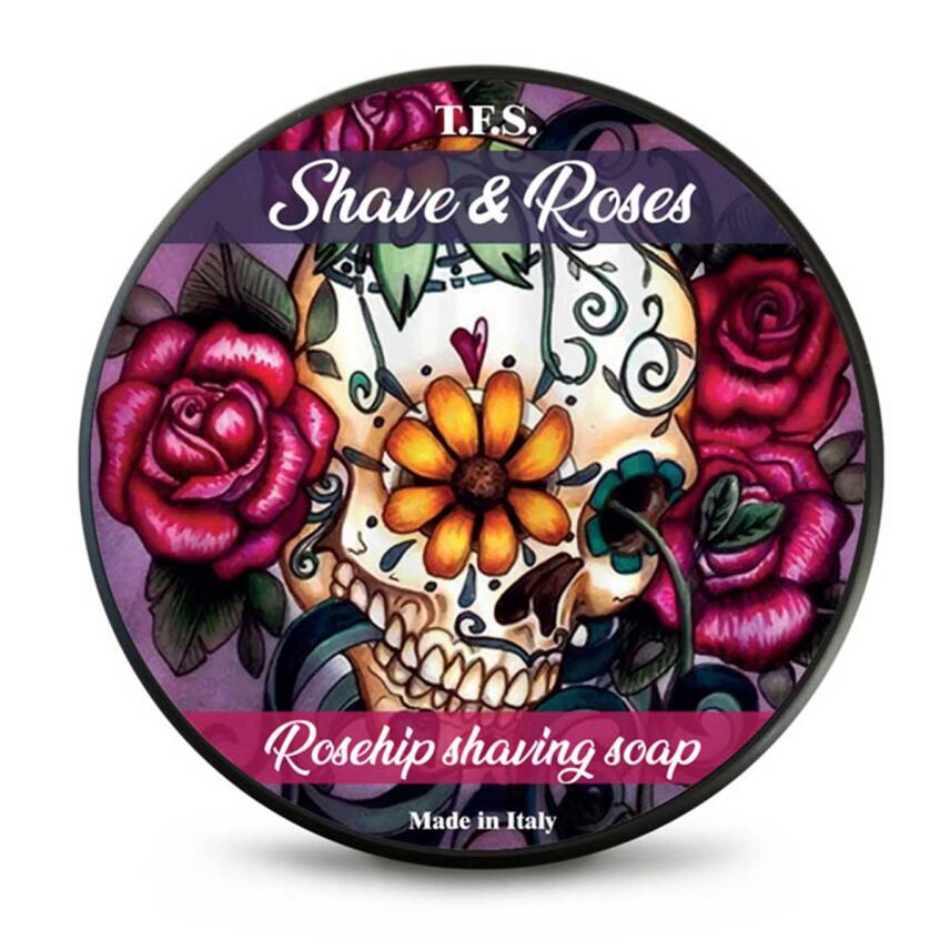 Tcheon Fung Sing Shave &amp; Roses Rosehip Rasierseife 125 ml