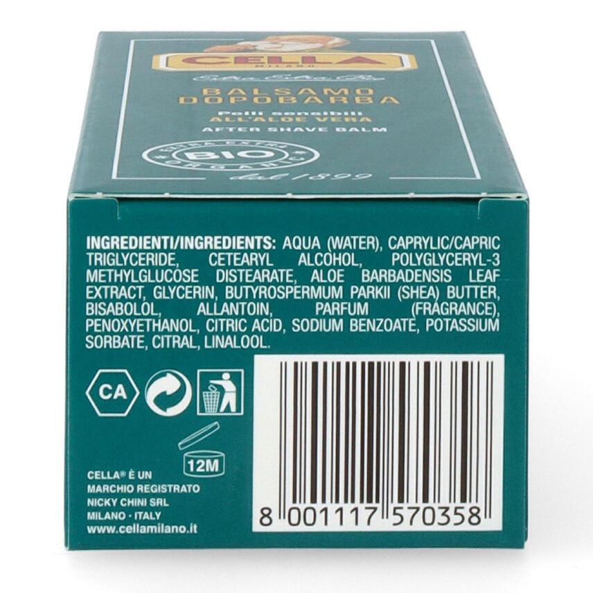Cella BIO After Shave Balsam mit Aloe vera 100 ml