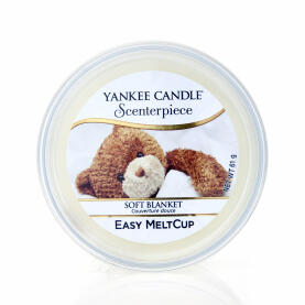 Yankee Candle Scenterpiece Soft Blanket Easy MeltCup 61 g...