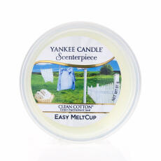 Yankee Candle Scenterpiece Clean Cotton Easy MeltCup 61 g...
