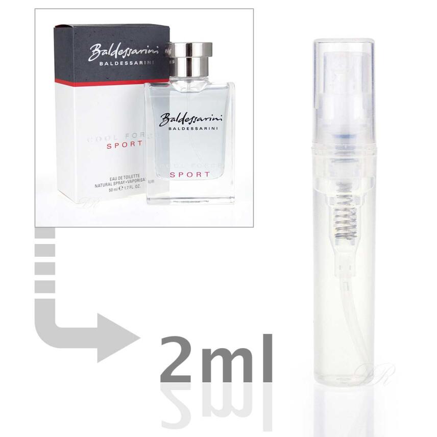 Baldessarini Cool Force Sport Eau de Toilette f&uuml;r Herren 2 ml - Probe