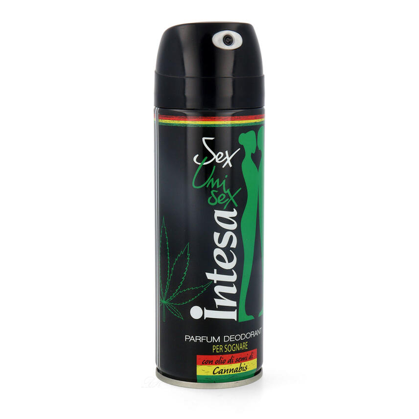 Intesa Unisex Cannabis Parfum Deodorant 3 x 125 ml