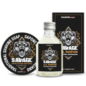 The Goodfellas smile Savage Shaving Set After Shave...