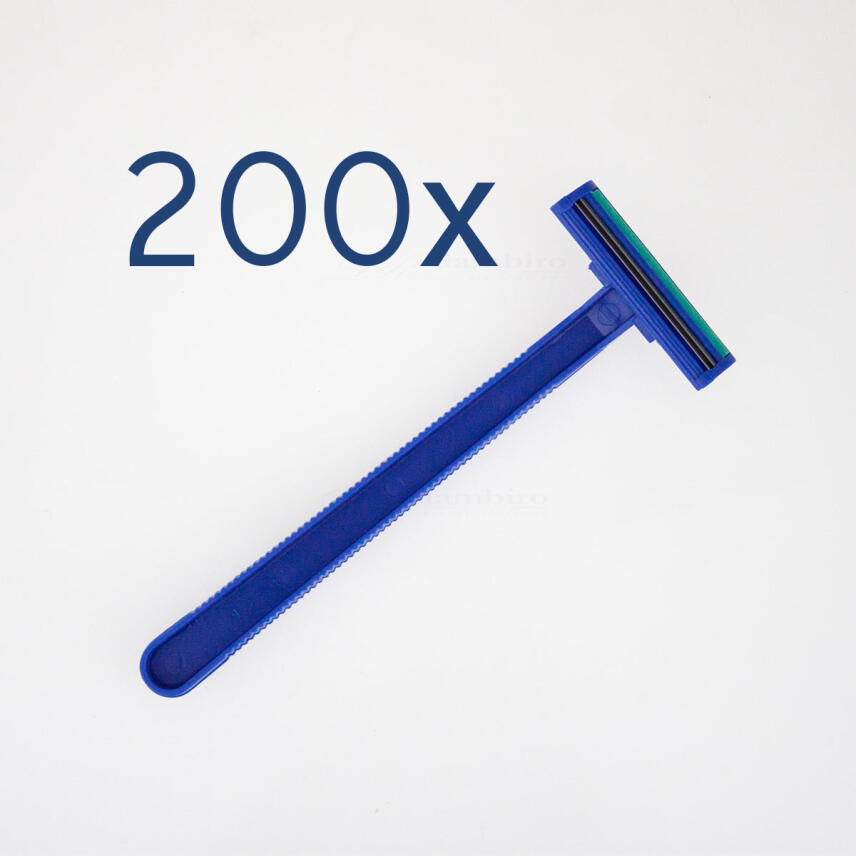 FIGARO Einwegrasierer mit Doppelklinge 200 St.