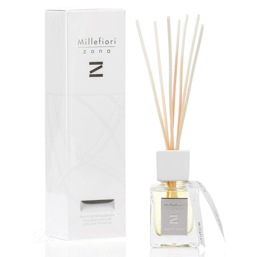 Millefiori Zona Reed Diffusor Legni &amp; Spezie Raumduft 100 ml