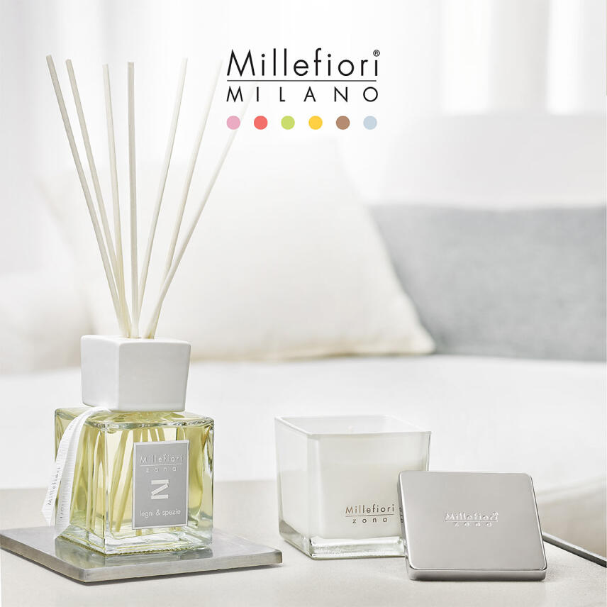 Millefiori Zona Reed Diffusor Legni &amp; Spezie Raumduft 100 ml