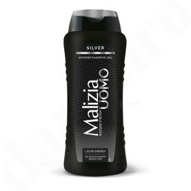 MALIZIA UOMO Duschgel & Shampoo Dream Set 4x250ml Vetyver Musk Silver Gold