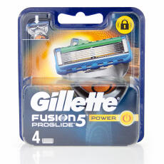 Gillette Fusion5 Power Proglide Klingen 4 St&uuml;ck