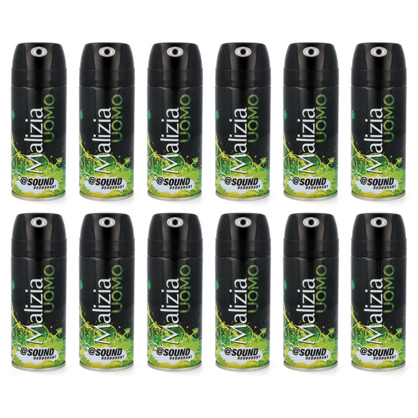 MALIZIA UOMO Sound deodorant 100 ml for men