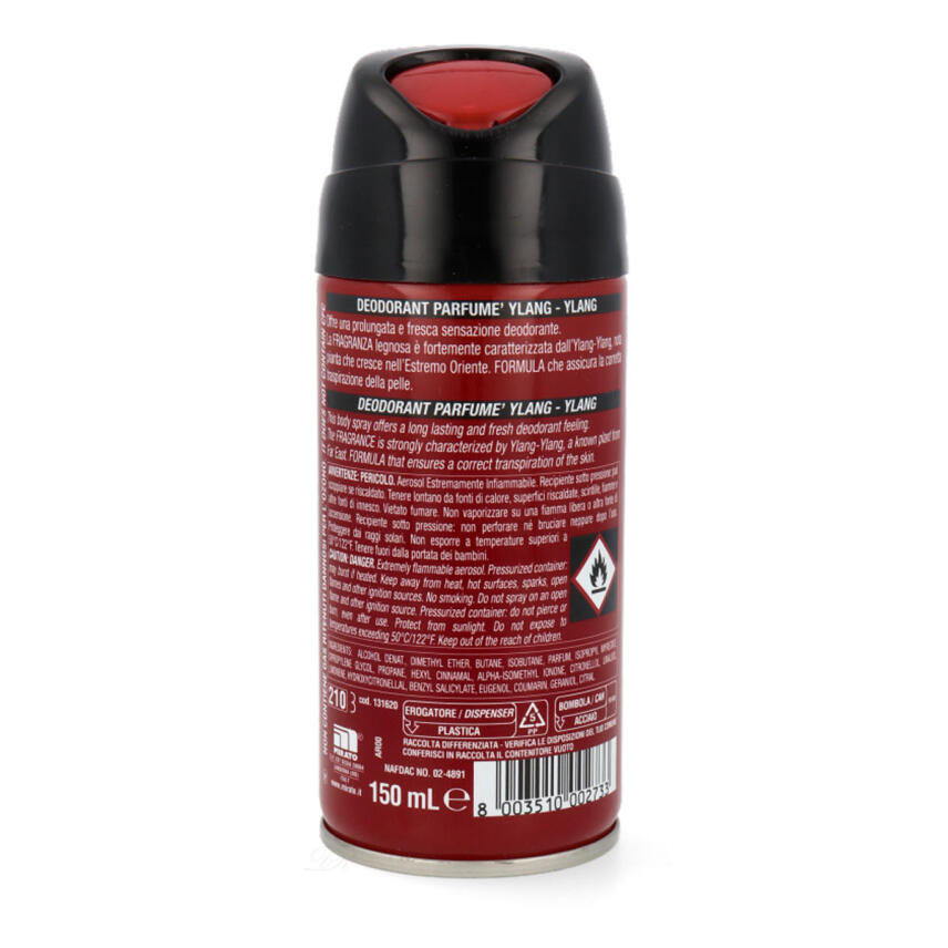 intesa pour Homme Deodorant Body Spray Ylang-Ylang 3 x 150 ml