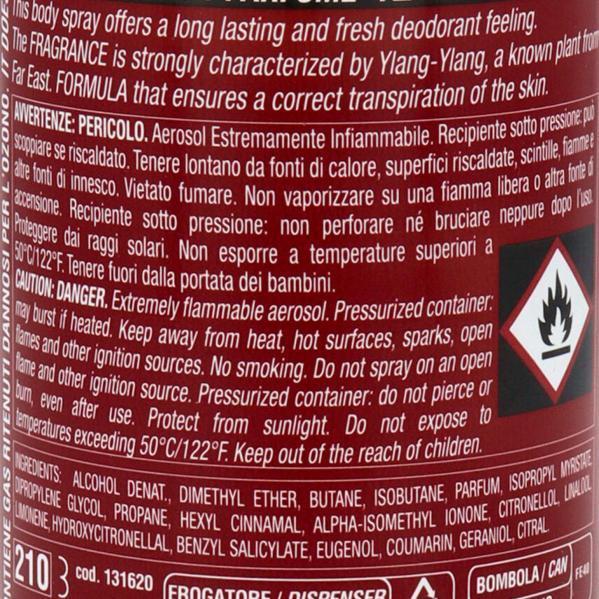 intesa pour Homme Deodorant Body Spray Ylang-Ylang 3 x 150 ml