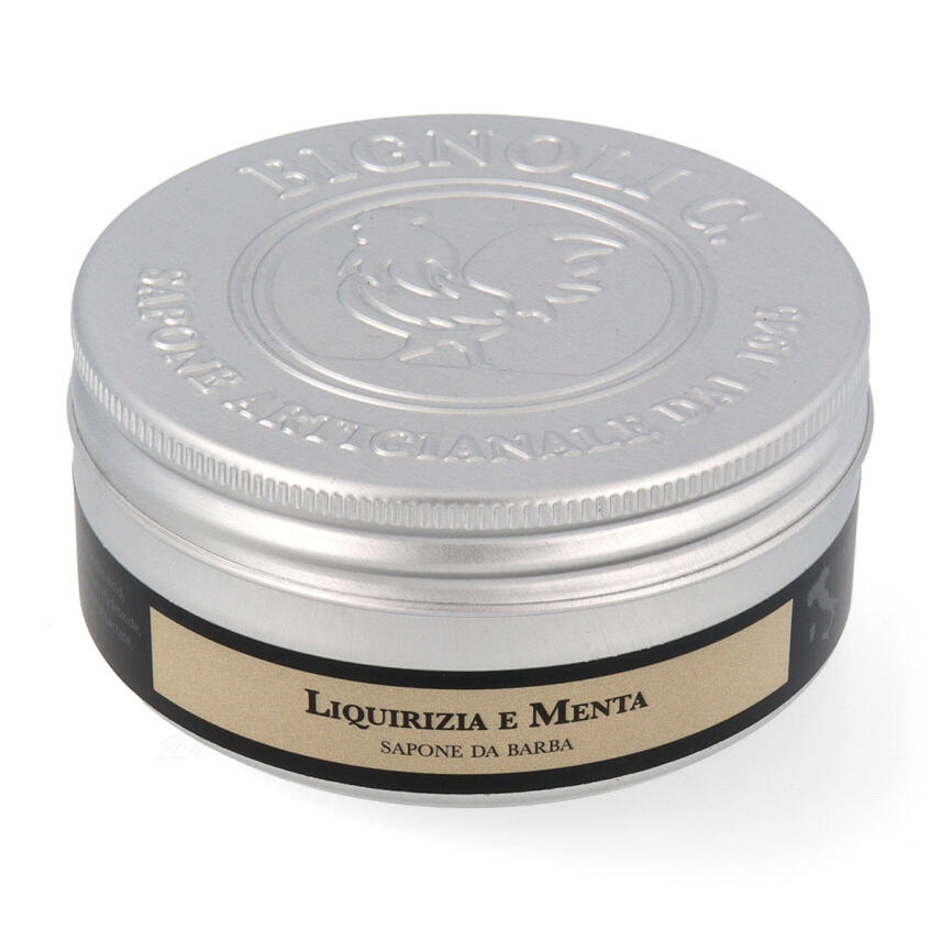 Saponificio Bignoli Liquirizia e Menta Rasierseife 175 g