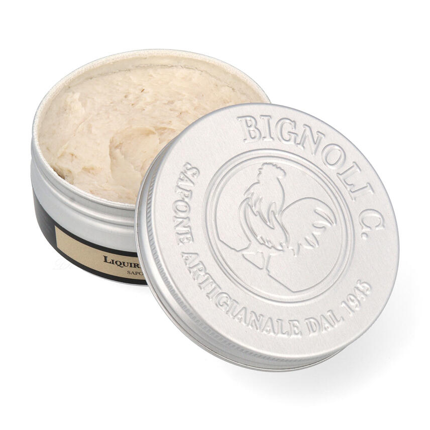 Saponificio Bignoli Liquirizia e Menta Rasierseife 175 g