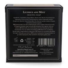 Saponificio Bignoli Liquirizia e Menta Rasierseife 175 g