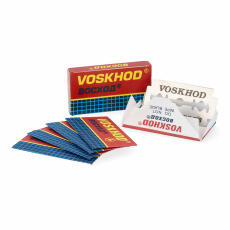 Voskhod Teflon Coated Double Edge Rasierklingen Packungsinhalt 5 St&uuml;ck