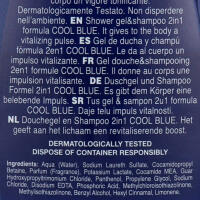 Paglieri Felce Azzurra Uomo Dusch.Shampoo Cool Blue 3 x 400 ml