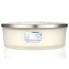 Heart &amp; Home Ellipse Winter Wonderment 4 Docht Duftkerze 420 g
