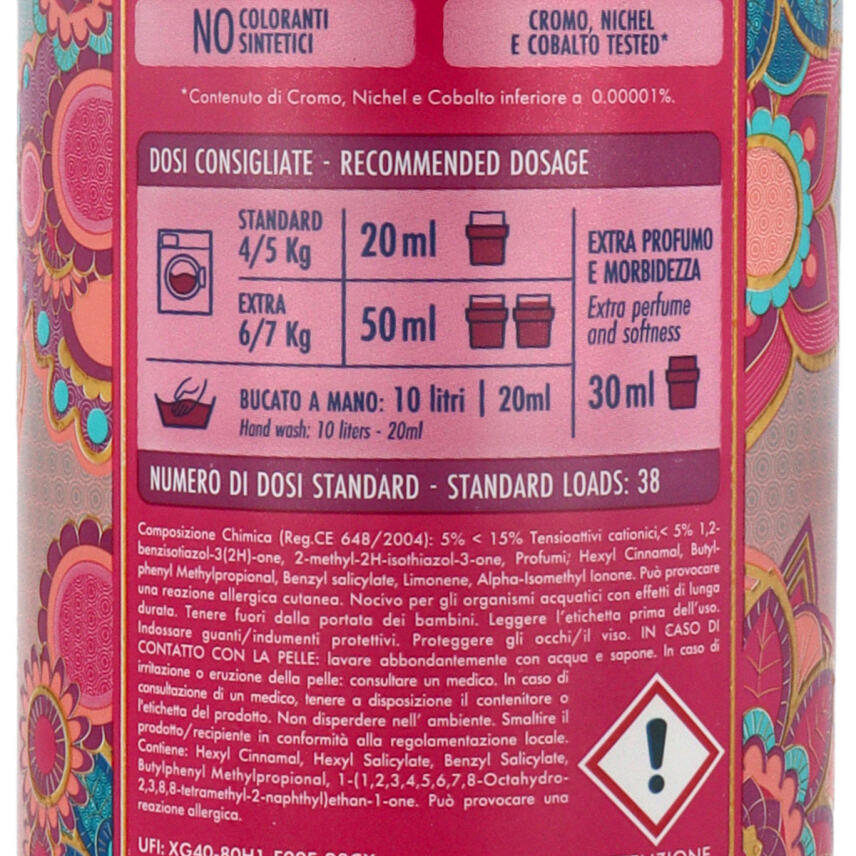 Tesori dOriente Ayurveda Aromatischer Weichsp&uuml;ler 760 ml f&uuml;r 38 Waschg&auml;nge
