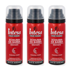 intesa Pour Homme Rasierschaum mit Avocado &Ouml;l 3x 50 ml Mini