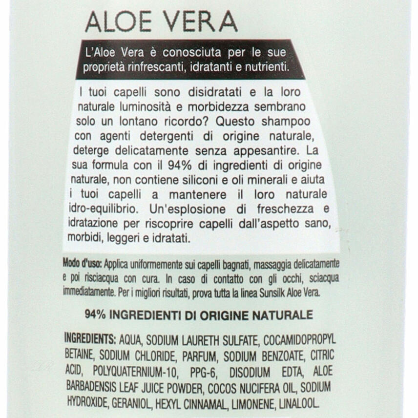 Sunsilk Aloe vera Shampoo f&uuml;r alle Haartypen 250 ml
