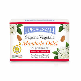 I Provenzali Soap sweet Almond with white Musk scent 100 g