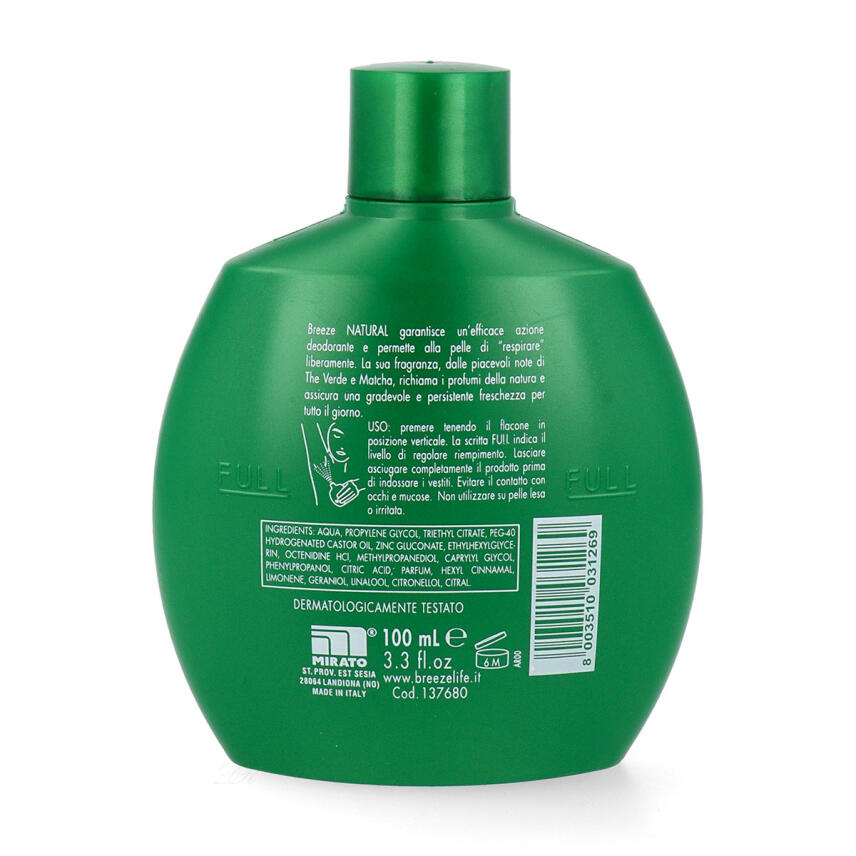Breeze Deodorant Squeeze Natural Essence 100 ml - ohne Alkohol