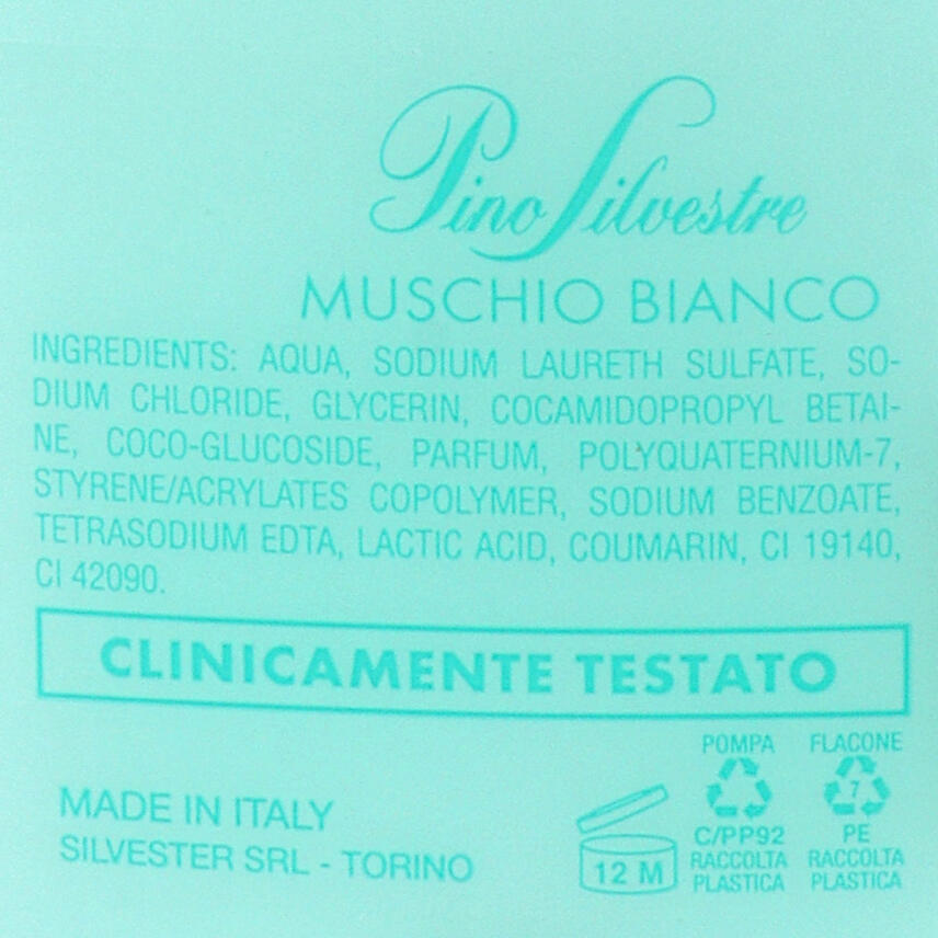 Pino SILVESTRE Muschio Bianco Fl&uuml;ssigseife 300 ml
