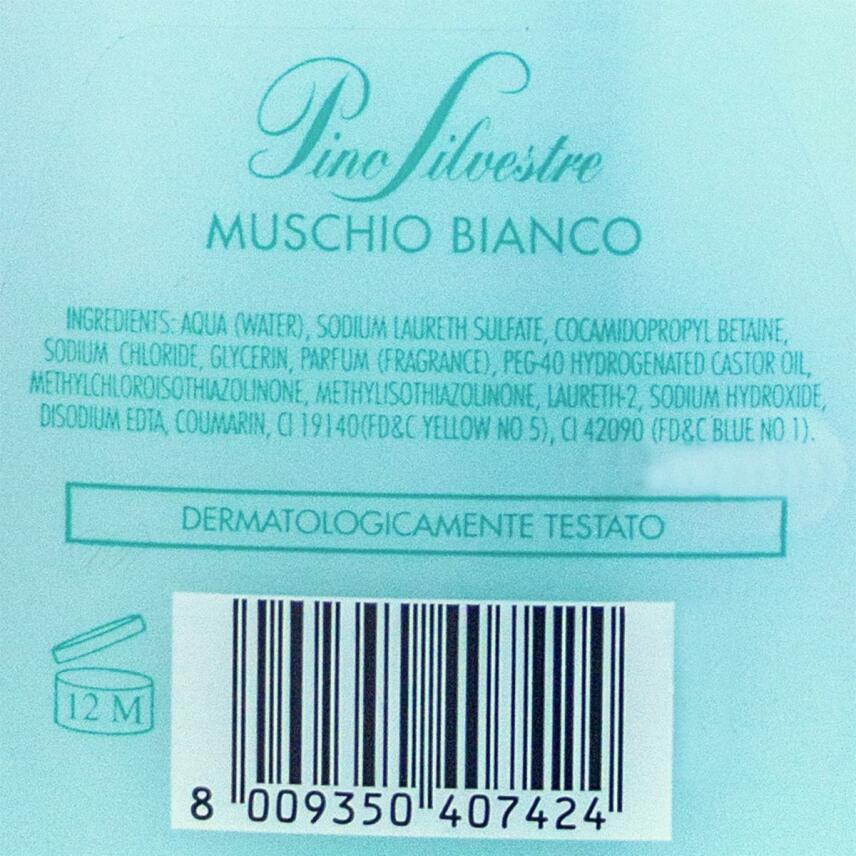 Pino SILVESTRE Muschio Bianco Fl&uuml;ssigseife 300ml
