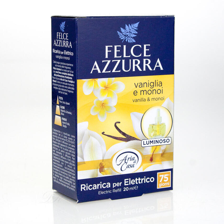 PAGLIERI Felce Azzurra Aria Casa refill Vaniglia e monoi 20ml