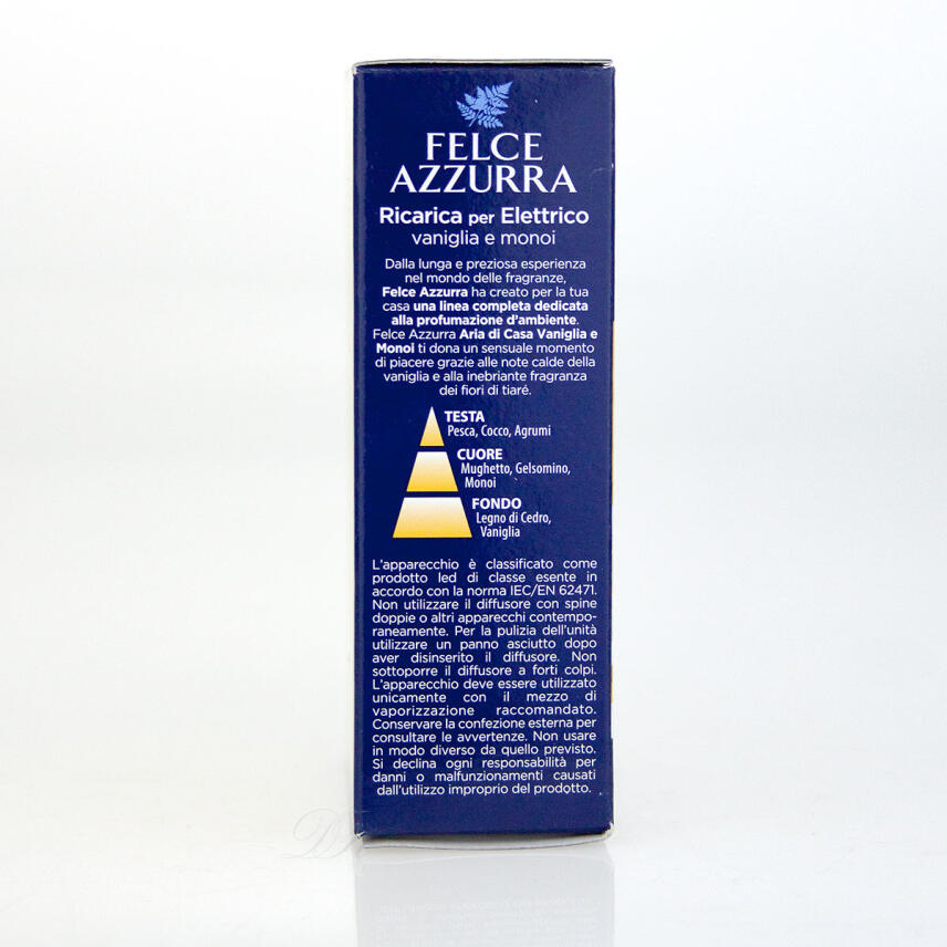 PAGLIERI Felce Azzurra Aria Casa refill Vaniglia e monoi 20ml