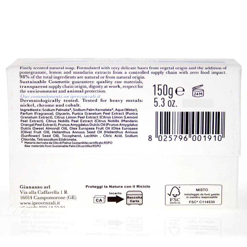 I Provenzali Seife Extra Dolce Trauben &amp; Brombeeren 150 g