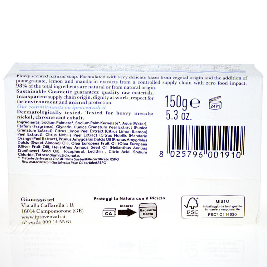 I Provenzali Seife Extra Dolce Johannisbeere 150 g